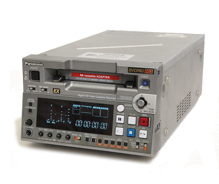 Panasonic AJ-HD 1400 DVCPRO HD tape recorder | Broadcast Rentals